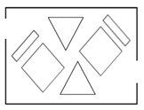 Geometric Floor Plan